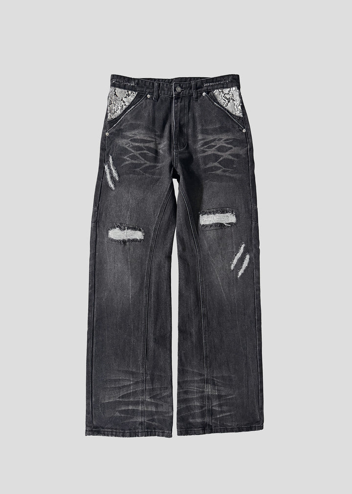 SNAKE DENIM